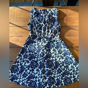 Sleeveless A Line Dress.